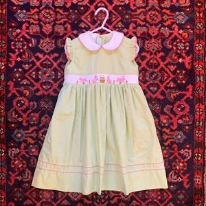 Girls Dress - Hand Smocked
